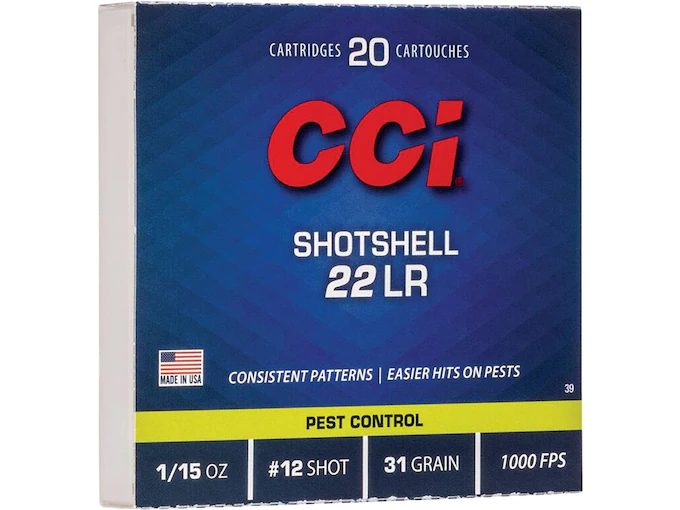 CCI Shotshell 22LR Ammo 31 Grain Lead Shot - Best Price
