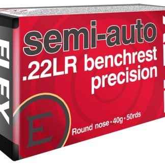 Order Eley Semi-Auto Benchrest Precision 22LR Ammo 40 Grain Round Nose Online
