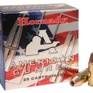 Get Hornady American Gunner 9mm Luger +P Ammo 124 Grain Hornady XTP Jacketed Hollow Point  500 rounds Online
