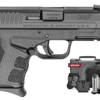 Springfield XDM 9mm 3.8 Full-Size Black Instant Gear Up Package with 5 Mags, Range Bag, Holster and Mag Pouch - Firearms - USA Glock Switch